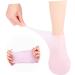 minkissy 3 Pairs Sock Feet Lotion Silicone Gel Moisturizing Heel Sleeves Spa Rejuvenate Birth Control Wallet Knee Scooter Pad Gel Booties Skin Dry Cracked Gel Pillow Miss Sebs Foot Pink - Buy Online on GoSupps.com