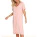 Jecarden Women's Maternity Nightgown - Short Sleeve Hospital Childbirth Sleepwear - Buy Online on GoSupps.com