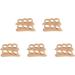 Ciwanning Toe Separator - Toe Corrector for Curled Toes & Blisters Relief - 1 Pair (White) - Buy Online on GoSupps.com