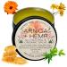 Sacred Healing Arnica + Hemp Organic Salve -Extra Strength Contains 3000MG Hemp- Nourishing Natural Hydrating Skin Care- Soothing Salve for Pain Relief Skin Irritations and More. Made in the USA