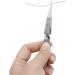 Tweezers Reverse Ceramic Tweezers Electronic Cigarette Heat Conductive Curved Straight Tweezers Precision Tweezers Set (Size : Oblique Head) - Buy Online on GoSupps.com