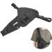 1PC Radio Chest Bag Walkie Talkie Holder Vest Men Waist Front Bag for Camping Hiking Black - Buy Online on GoSupps.com
