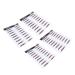 FOYTOKI 4pcs Eyebrow Stickers 6d Hair Eyebrows Hair-like Eyebrows False Eyebrows Cosmetics Transport 4d Mold 21x15cm Brown