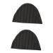 1 Pair Sneaker Heel Stickers Shoe Inserts Heel Pad Shoes Protector Heel Inserts Heel Grips Sneaker Protector Care Cushions Back Heel Pads Anti-wear Stickers Adjust Black 11.5x1cm