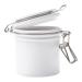 zabeto Eyelash Tool Glue Sealer Activated Carbon Glue Storage Box Grafting Eyelash Glue Storage Tank White