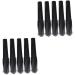 Housoutil 10 Pcs Empty Eyeliner Bottle Empty Mascara Tube DIY Mascara Tubes Mascara Vial Cosmetic Empty Bottle Blackx2pcs 11x1.6cmx2pcs