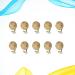 20pcs Wooden Teething Charm Toy Pacifier Clips for DIY Straps & Badge Holders - Buy Online on GoSupps.com