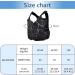 Zeraty Adult Life Jacket Swim Vest - Medium-Large Black | Buoyancy Aid PFD for Fishing, Sailing, Surfing, Boating, Kayaking - Buy Online on GoSupps.com