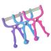 3 pi ces pilateur Visage Ressort Outil Portable Doux pour Enlever Poils Du Visage Femmes Hommes Couleur Al atoire Couleur Al atoire
