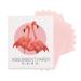 Dajidafu 1 Box Absorbent Sheets Supple Face Cleaning Supply Portable Oil Control Wipes Comfortable Deep Cleansing Matting Wipes Pink