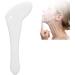 Gua Sha Board - Ceramic White Glazed Scraping Massager | Premium Face & Body Healthcare Tool - Buy Online on GoSupps.com