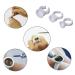 Yuelong 300PCS Disposable Pigment Rings - Tattoo Glue Holder & Ink Cups for Eyelash Extension & Nail Art (Medium) - 300 Count - Buy Online on GoSupps.com