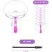 8 Pieces of Eyebrow Drawing Aids 5 Eyebrow Brushes Eyebrow Drawing Tool Beginner's Eyebrow Card Eyebrow Drawing Tool Set Reusable Tools - Buy Online on GoSupps.com