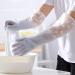 Rosrrtlm 3 Pairs Reusable Rubber Gloves Non-Slip Laundry Kitchen Gardening Household Gloves Easy to Use 50CM - Buy Online on GoSupps.com