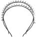 Shop Bemvp Cool Metal Headband with Spike Studs - Gothic Style Punk Hair Clips for Parties | International Shipping - Buy Online on GoSupps.com