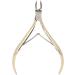 Cuticle Trimmer Gold Non-Slip Handle Cuticle Cutter for Nail Salon - Buy Online on GoSupps.com