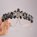 Raw Crystal Quartz Moon Tiara Headband - Boho Goddess Crown for Women/Girls - JWICOS Type 1 - Buy Online on GoSupps.com