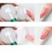 Buy Nail Stamper for French Nail Art - Clear Jelly & Silicone Rubber Polish Stamper for Perfect Tips | International Shipping Available - Buy Online on GoSupps.com