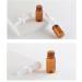 QUUPY 6PCS 10ml Empty Amber Glass Nasal Spray Bottles - Refillable Makeup & Travel Container Jars - Buy Online on GoSupps.com
