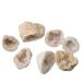 Natural Crystal Rough 1PC Natural Quartz Agate Geode Cutting Crystals Cluster Stones Rock Specimen Quartz Feng Shui DIY Home Decoration (Color : 1pc Size : L) Large 1pc