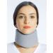 Morsa UK Neck Brace - Foam Cervical Collar - Soft Neck Support Relieves Pain & Pressure in Spine - Disc Hernia Osteoarthritis Brace Medical Grade - Can Be Used During Sleep (Grey M) M Grey