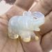 Ouubuuy Elephant Statue - Gemstone Heilstein Figures | Healing Crystal Elephant Stones for Opalit - Buy Online on GoSupps.com