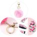 60 Piece Empty Travel Bottle Set with Keychain Holders - 30ml Refillable Bottles, Wristlet & PomPoms Keychains - Multiple Styles - Buy Online on GoSupps.com