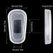 10 Pairs Oval Silicone Eyeglass Nose Pads - Comfortable Non-Slip Eyewear Accessories for All Glasses - International Shipping Available - Buy Online on GoSupps.com
