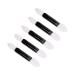 Beavorty EyeShadow Sponge Applicator 50pcs Cosmetology Kit Ladies Suits Oval Makeup Eyeshadow Brush Kit Suite Mix Fixer Travel M White