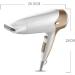 Hairdryer Professional Ionic Hair Dryer 2200W Powerful AC Motor Salon Fast Blow Dryers 3 Heat 2 Speed Settings Hair Dryer with Hair Comb/Nozzle for Men and Women Home and Salon Gold Small Gift - Buy Online on GoSupps.com