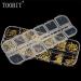 800+ Gold Nail Micro Caviar Beads & Charms Kit with Tweezers - 3D Nail Art Decorations & Accessories - Buy Online on GoSupps.com