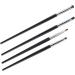 OHPHCALL 8 Pcs Eye Shadow Brush Set Eyeshadow Brush Eye Brush for Eyeliner Makeup Eyeliner Brush Black 16.90X0.40X0.40CMx2pcs Blackx2pcs - Buy Online on GoSupps.com