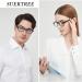 Suertree 3 Pack Blue Light Filter Reading Glasses for Men & Women | 2.5X Visual Aid Eyewear - Buy Online on GoSupps.com