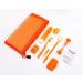 Portable Dental Travel Set - 8-Piece Custom Oral Care Kit for Hygiene & Orthodontics (Blue - Buy Online on GoSupps.com