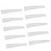 Tweezer Tip Protective Case Portable 10pcs Tweezers Protector Cover Non-Slip for Women Girls Makeup