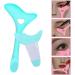 2Pcs Eyeliner Stencils Reusable Eyeliner Aid Tool Mascara Shield Applicator for Eyeliner Eyelashes Eyeshadow Lipstick (Blue)