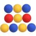 Fomiyes 10pc Silicone Lacrosse Balls - Professional Massage & Fitness Accessories for Fascia Treatment - 6.2cm - Buy Online on GoSupps.com