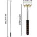Zhuohai Retractable Billiards Cue Stick Bridge - Gold Pool Bridge with Removable Head - Buy Online on GoSupps.com