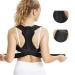 Back Posture Corrector for Men & Women - Adjustable Breathable Upper Back Brace - X-Large Black Posture Straightener - Buy Online on GoSupps.com