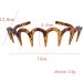 TQUXNGA Stable Brown Acrylic Headband U Shape Headband s Tooth Hair Comb Hair Tiara Jewelry Headwear Gift for Girls Women 1 - Buy Online on GoSupps.com