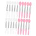 NOLITOY 20 Pcs Silicone Lip Brush Makeup Accessory Makeup Brush Cosmetics Brush Lip Mask Brush Makeup Tool Makeup Lip Brush Lipstick Brush Lip Gloss Brush Lipstick