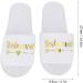 Sdfafrreg Print Slippers | Comfortable Lightweight Cotton Slippers (29 * 23 * 8cm) - Ideal for Bridesmaids and Hotels - Buy Online on GoSupps.com