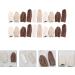 20PCS Leather Finger Cots | Cut Resistant Protector for Cracked Skin | Kitchen, Work, Sculpture | Anti-Slip & Reusable - Random Color - Buy Online on GoSupps.com
