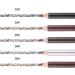 FOMIYES 2pcs Brown Eyeliner Pencil Brown Double Head Eyebrow Pencil Eye Shadow Pencil Girl Miss - Buy Online on GoSupps.com