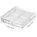 FOMIYES Empty Eyeshadow Pallet Clear Eyeshadow Empty Eyeshadow Dishes DIY Eyeshadow Palettes Eyeshadow Subpackaging Boxes for Women 2PCS Refillable Eyeshadow Container - Buy Online on GoSupps.com