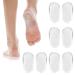 (4 Pairs)Orthopedic Insoles for Men&Women Lateral Heel Wedges Shoe Inserts Height Increase Silicone Shoe Pad for Corrective Pronation  Supination O/X Type Leg Corrective Heel Pain.