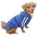 Eastlion Dog Sweater Puppy T-Shirt Warm Pullover Coat Pet Clothes Apparel Sapphire Blue Size XL XL Dark Blue
