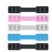 DAMONONAY Adjustable anti-slip mask 5 pieces of multicolored extension hooks mask extension hooks mask hooks ear wear type adjustable buckle