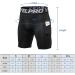 Lixada Men's Performance Sports Baselayer Shorts - Cool Dry Tights for Active Workouts - Large Black & Black Camouflage & Green Camouflage - Buy Online on GoSupps.com