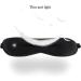 Silk Sleep Mask: Lightweight, Breathable & 100% Opaque Blindfold - Adjustable Strap for Women, Men & Children - Black - Buy Online on GoSupps.com